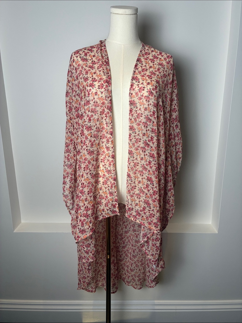 BOho floral cover up cardigan